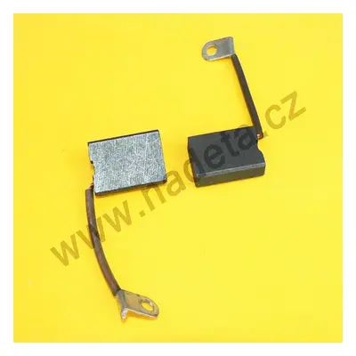 Uhlíky Bosch 2ks, 6,3 x 16 x 23 mm, uhlíky s bočním vývodem elektromotoru úhlové brusky, rozbruš