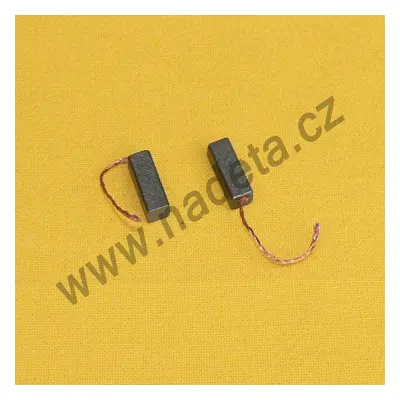 Uhlíky obuvnický stroj 2ks, 3 x 4 x 10 mm, elektromotory ručního nářadí