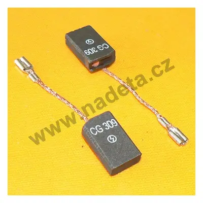 Uhlíky Metabo 2ks, 5 x 10 x 16 mm, 31603551, 31603392, uhlíky do elektromotorů