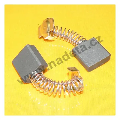 Uhlíky Hitachi 2ks, 7 x 17 x 17 mm, 999 044, 999 074 B, uhlíky do elektromotorů, vrtačky, brusky