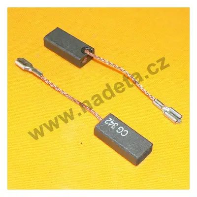 Uhlíky Bosch 2ks, 5 x 8 x 17,5 mm, 1 607 014 116, uhlíky do elektromotorů, brusky, frézky, ploto