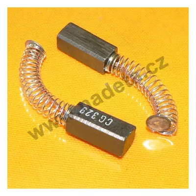 Uhlíky Bosch 2ks, 6,4 x 6,4 x 16 mm, 2 604 321 904, uhlíky do elektromotorů, vrtačky, brusky, pi