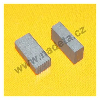 Uhlíky Bosch 2ks, 5 x 8 x 15 mm, 2 607 014 001, elektromotor brusky pásové, vibrační brusky