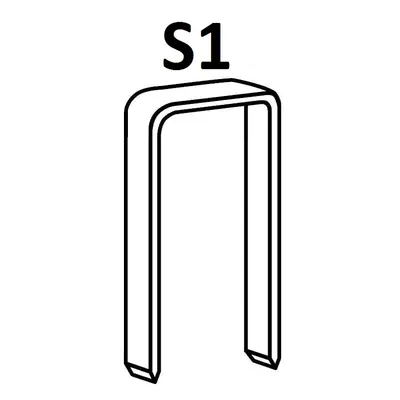 Bostitch spony S1 100-130 mm, nerez 1280-1600ks Délka_: S1-110SS304 spony S1 - 110 mm, nerez 160