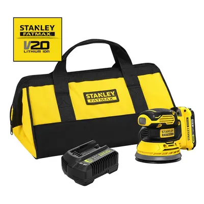 Stanley SFMCW220D1S-QW 18 V STANLEY® FATMAX® V20 AKU EXCENTRICKÁ BRUSKA