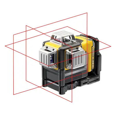 DCE089D1R DEWALT AKU KŘÍŽOVÝ LASER 10,8VOLT 2,0AH ČERVENÝ PAPRSEK