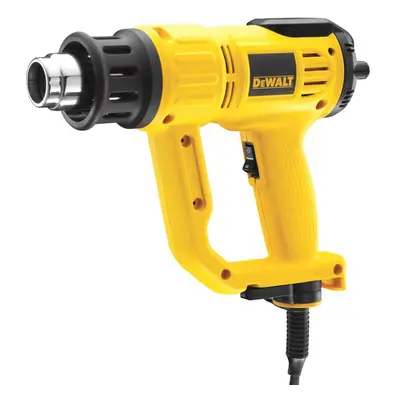 D26414 DeWALT HORKOVZDUŠNÁ PISTOLE 50-600°, 2 000W S DIGITÁLNÍM UKAZATELEM TEPLOTY A PŘÍSLUŠENST