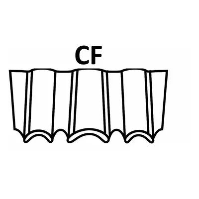 Bostitch vlnovce CF 10-15 mm, pozink 900-1500ks Délka_: 1221000E vlnovce CF - 10 mm, pozink 1500