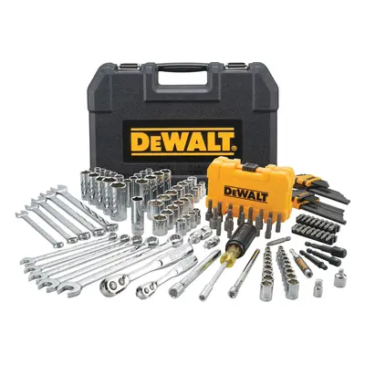 Dewalt DWMT73802-1 142DÍLNÁ SADA S RÁČNOU 1/4" A 3/8"