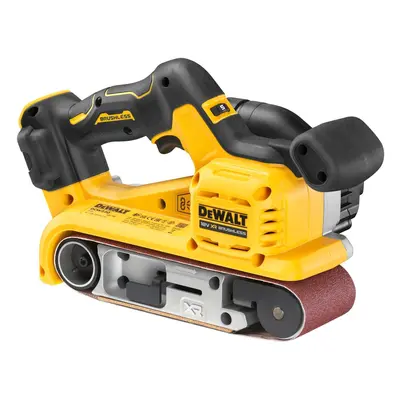 DCW220N DEWALT 18V AKU BEZUHLÍKOVÁ PÁSOVÁ BRUSKA, BEZ BATERIE A NABÍJEČKY, KARTONOVÁ KRABICE