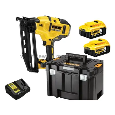 DCN660P2 DeWALT Bezuhlíková nastřelovací pistole 18VOLT, 2 X 5,0 Ah BATERIE XR LI-ION, 32-63mm