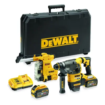 DCH335X2 DEWALT 54 VOLT AKU BEZUHLÍKOVÉ KOMBI KLADIVO SDS-PLUS S INTEGROVANÝM ODSÁVÁNÍM PRACHU, 