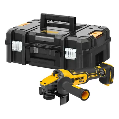 DCG409NT DEWALT 18V XR FLEXVOLT ADVANTAGE AKU ÚHLOVÁ BRUSKA 125MM, BEZ BATERIE A NABÍJEČKY, KUFR