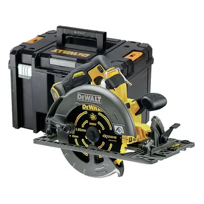 DCS579NT DEWALT 54 V AKU FLEXVOLT KOTOUČOVÁ PILA 190MM, ZÁKLADNA NA VODÍCÍ LIŠTY, BEZ BATERIE A 