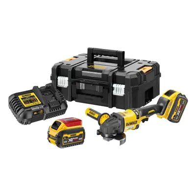 DCG418T2 DeWALT 54 V XR AKU ÚHLOVÁ BRUSKA 125MM, 2300W, 2x 6,0AH AKU XR FLEXVOLT Li-ION 54/18VOL