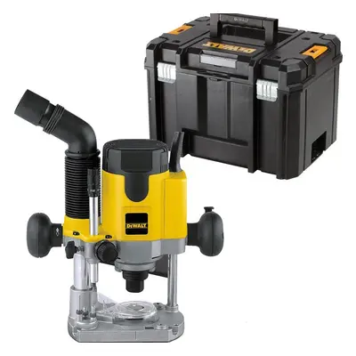 DW621KT DEWALT HORNÍ FRÉZKA 55MM, 1100W, 3,1 KG, KLEŠTINY 6-8MM + KUFR T-STAK