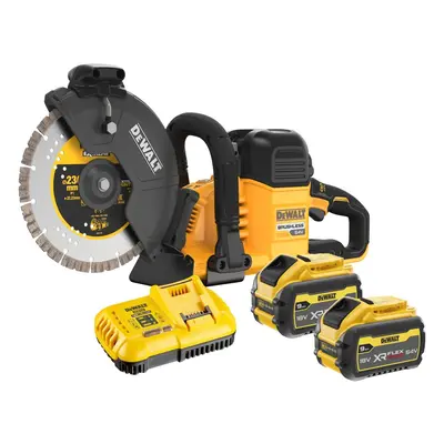 DCS691X2 DEWALT FLEXVOLT 54VOLT AKU BEZUHLÍKOVÁ, ROZBRUŠOVACÍ PILA PRO ŘEZÁNÍ BETONU, 230mm KOTO