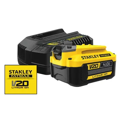 SFMCB14M1-QW 18V STANLEY FATMAX V20 STARTOVACÍ SADA 4,0AH