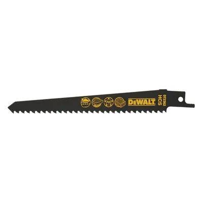 DT2362 DEWALT PILOVÉ PLÁTKY 152 MM, 5 KS, PRO JEMNÉ, RYCHLÉ A OBLOUKOVÉ ŘEZY VE DŘEVĚ A PLASTU