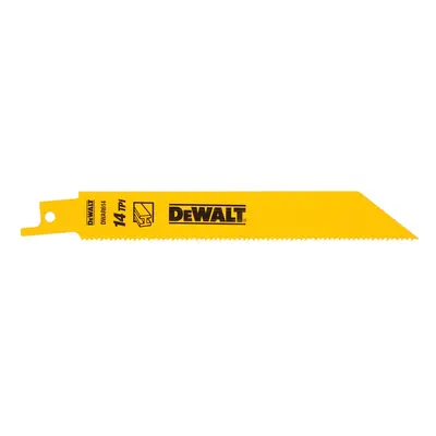 DT2361 DEWALT 152MM DEMOLIČNÍ PILOVÝ LIST PRO MEČOVÉ PILY NA KOVY, PROFILY A TRUBKY - 5 KS