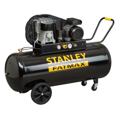 STANLEY B 350/10/200T Kompresor 2válcový, řemenový, olejový, 3FÁZOVÝ, PROFI, s nádrží 200L a tla