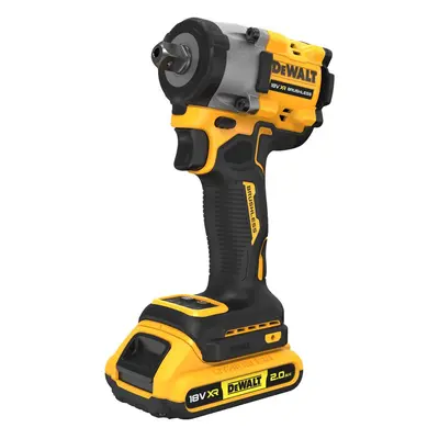 DCF922D2T DEWALT 18V AKU BEZUHLÍKOVÝ RÁZOVÝ UTAHOVÁK 1/2", 2 X 2,0 AH BATERIE XR LI-ION, NABÍJEČ