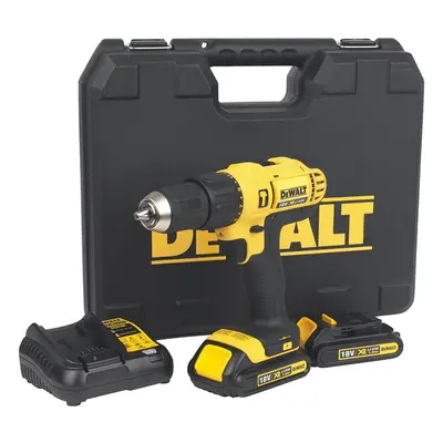 DCD776C2 DEWALT 18VOLT AKU PŘÍKLEPOVÁ VRTAČKA / ŠROUBOVÁK , 2 X 1,3 AH BATERIE XR LI-ION, NABÍJE