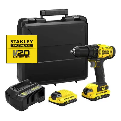 SFMCD700C2K-QW 18V AKU STANLEY FATMAX V20 DVOURYCHLOSTNÍ AKU-VRTAČKA