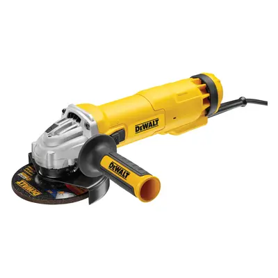 DWE4237 DeWALT úhlová bruska 125mm s posuvným spínačem s beznapěťovou blokovací funkcí, 1400W