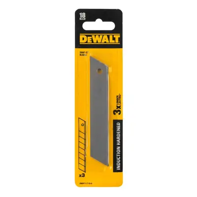 DWHT11719-0 DEWALT 3 KS ODLAMOVACÍCH ČEPELÍ 18 MM