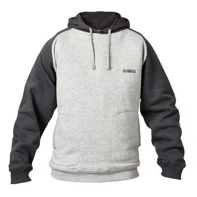 DEWALT-MORAVA PÁNSKÁ MIKINA S KAPUCÍ DEWALT ORIGINAL ŠEDÁ CYCLONE HOODED* Velikost: XL