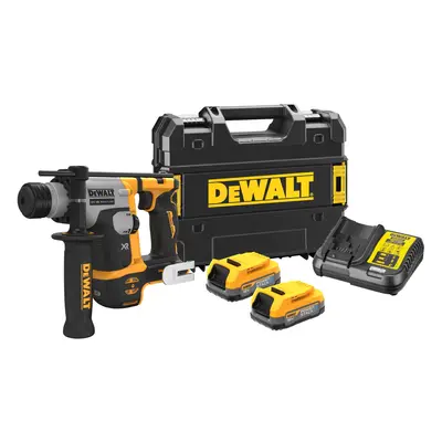 DCH172E2T DEWALT 18V VRTACÍ KLADIVO 1,4 J, 2 X 1,7 AH BATERIE POWERSTACK, NABÍJEČKA, KUFR T-STAK