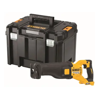 DCS389NT DEWALT 54V XR AKU FLEXVOLT BEZUHLÍKOVÁ MEČOVÁ PILA, BEZ BATERIE A NABÍJEČKY, KUFR T-STA