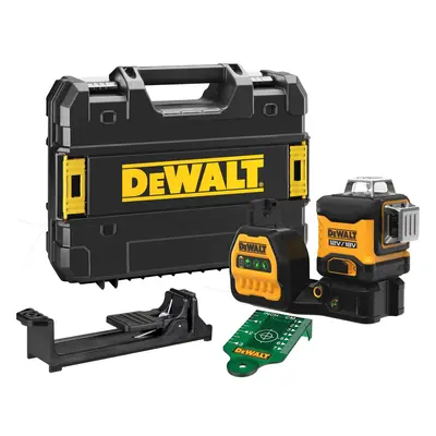 DCE089NG18 DeWALT 12V/18V AKU LASER, 3X ZELENÝ PAPRSEK 360°, BEZ BATERIE A NABÍJEČKY