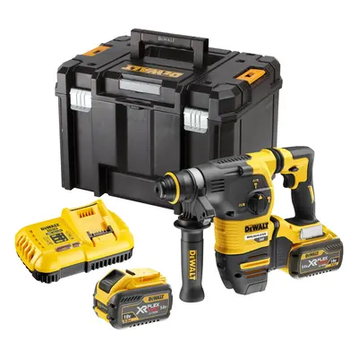 DCH333X2 DEWALT 54VOLT AKU BEZUHLÍKOVÉ, KOMBI KLADIVO SDS PLUS 54VOLT, 2x 9,0Ah Li-ION, KUFR T-S