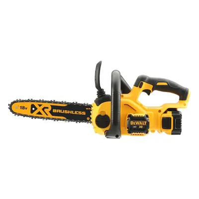 DCM565P1 DEWALT AKU 18VOLT ŘETĚZOVÁ PILA. 30CM LIŠTA OREGON, 1X 5,0Ah BATERIE XR LI-ION, NABÍJEČ