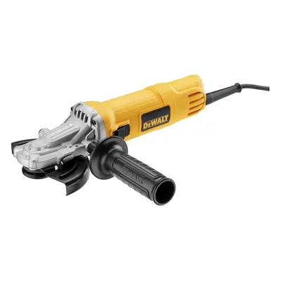 DWE4157F DEWALT ÚHLOVÁ BRUSKA 125MM, 900W, BEZNAPĚŤOVÝ SPÍNAČ , PLOCHÁ HLAVA