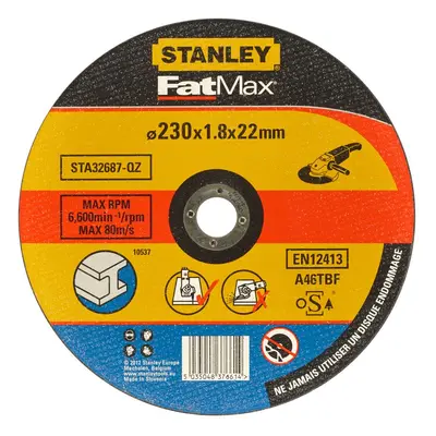 STA32687 STANLEY FATMAX ŘEZNÝ KOTOUČ ⌀230 X 22,2MM X 1,8MM NA KOV