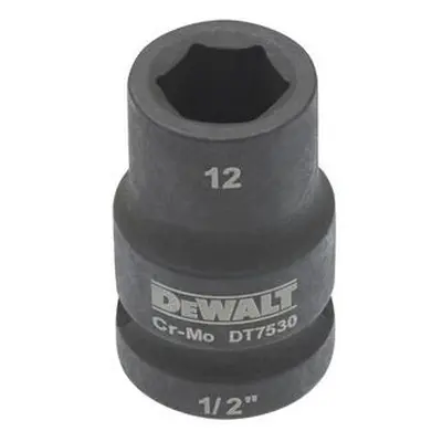 DT7530 DEWALT 1/2" NÁSTRČNÁ HLAVICE EXTREME IMPACT 12 MM