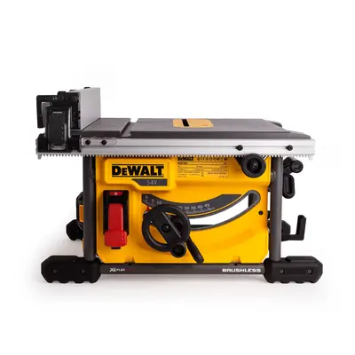 DCS7485N DEWALT AKU BEZUHLÍKOVÁ STOLNÍ PILA 210MM 54VOLT FLEXOVOLT, BEZ AKU A NABÍJEČKY