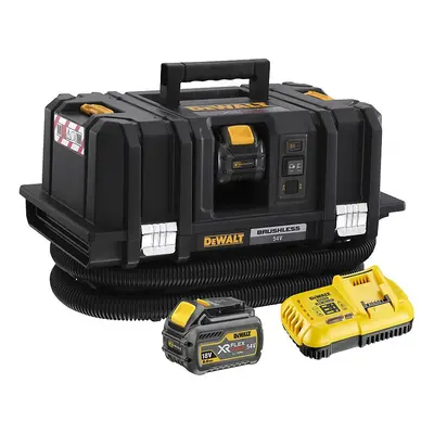 DCV586MT2 DEWALT FLEXVOLT 54V AKU VYSAVAČ TŘÍDY M, DÁLKOVÉ OVLÁDÁNÍ, 2X6,0AH, NABÍJEČKA