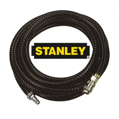 STANLEY 8221579STN Hadice ke kompresorům, 10 m , 6x11mm, univerzální rychlospojka, černá PVC