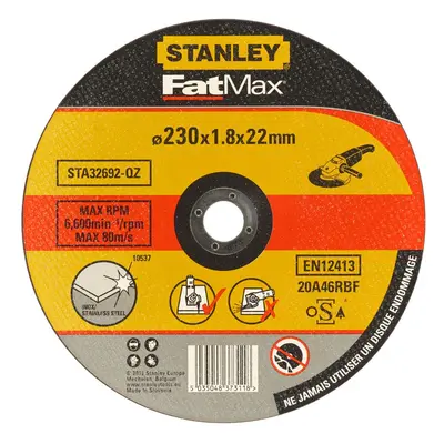 STA32692 STANLEY FATMAX ŘEZNÝ KOTOUČ ⌀230 X 22,2MM X 1,8MM NA NEREZ OCEL