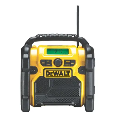 DCR020 DeWALT AKU RÁDIO XR Li-Ion 10,8 - 18 V + 220V + USB NABÍJEČKA EXTERNÍCH ZAŘÍZENÍ