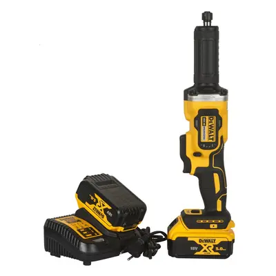 DCG426P2 DeWALT AKU 18V BEZUHLÍKOVÁ Přímá bruska, 6 mm kleština , příkon 1 000 W, 2 x 5,0Ah bate