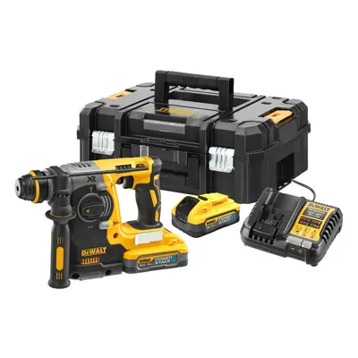 DCH273H2T DEWALT 18 V AKU BEZUHLÍKOVÉ, KOMBINOVANÉ KLADIVO SDS PLUS, 2 X POWERSTACK 5,0 AH BATER