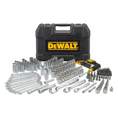 DWMT81534-1 DEWALT 205DÍLNÁ SADA S RÁČNOU 1/4", 3/8" A 1/2"