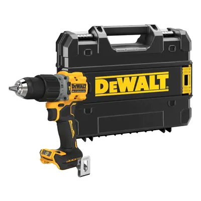 DCD805NT DEWALT 18V XR AKU BEZUHLÍKOVÁ PŘÍKLEPOVÁ VRTAČKA, BEZ BATERIE A NABÍJEČKY, KUFR T-STAK