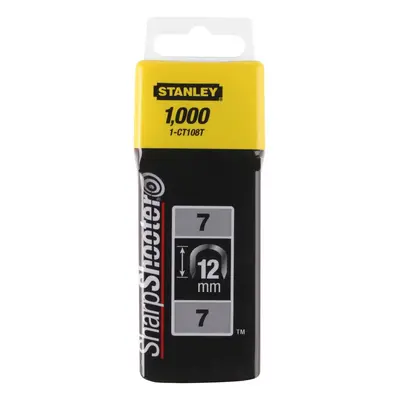 1-CT108T STANLEY SPONKY NA KABELY - TYP 7 CT100, 12MM, 1000KS