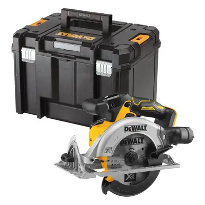 DCS565NT DEWALT AKU 18V BEZUHLÍKOVÁ KOTOUČOVÁ PILA 165 X 20 MM, BEZ BATERIE A NABÍJEČKY, KUFR T-